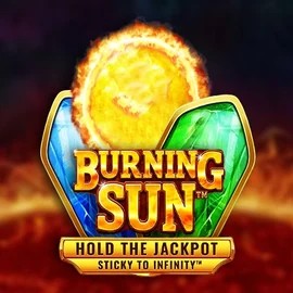 Burning Sun online game logo by Wazdan on lluckygem.nl