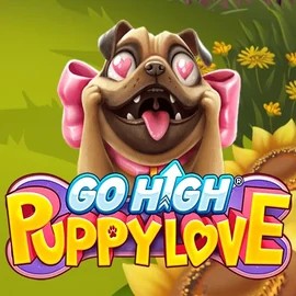 Go High Puppy Love logo by RubyPlay at Luckygem Casino