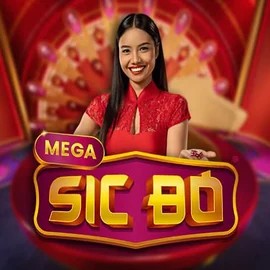 Mega Sic Bo slot icon by Pragmatic Play, available at Luckygem Casino