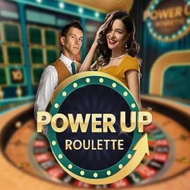 PowerUP Roulette logo by Pragmatic Play Luckygem Casino