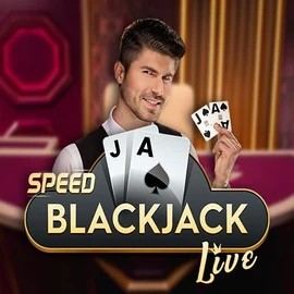 Official Live Casino logo: Speed Blackjack by Pragmatic Play at Luckygem Casino