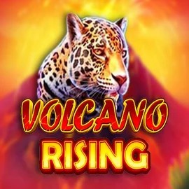 Volcano Rising online game logo by RubyPlay on lluckygem.nl